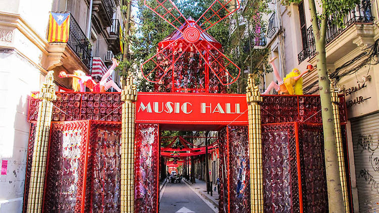 Carrer Finlàndia festa major 2015