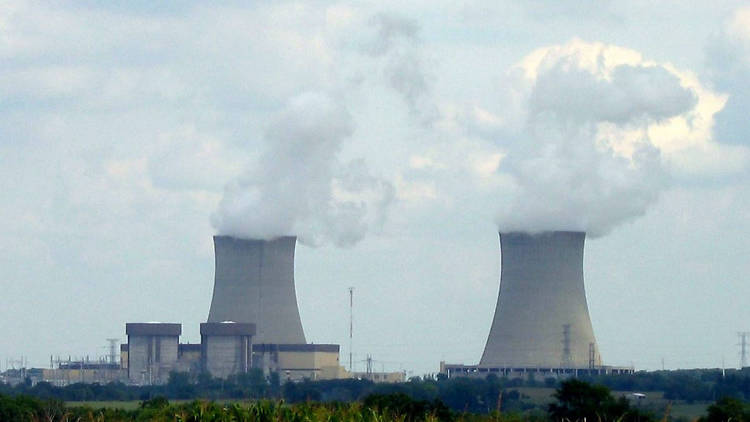 Byron Nuclear Generating Station in Rockvale Township, Illinois