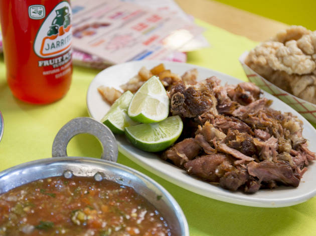 Carnitas Uruapan, carnitas, pork, tacos, pork meat, pilsen, pilsen guide, mexican cuisine, food, eating