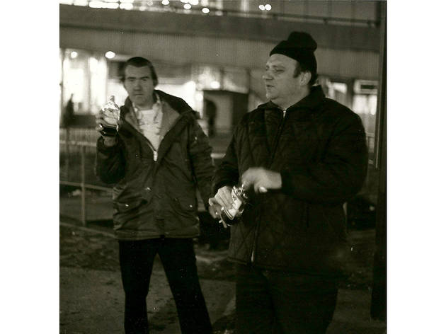 Man on Bowery, 1980