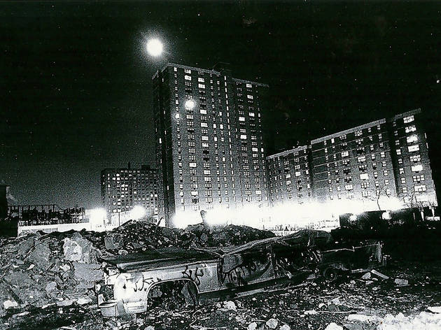 Los Campos Plaza at Avenue D, 1980