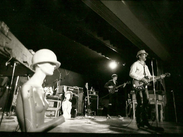 Band at an anonymous club, 1981