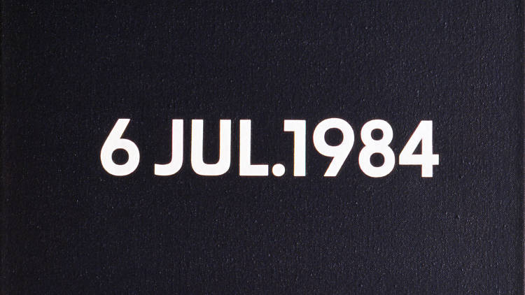 On Kawara: 6 JUL. 1984