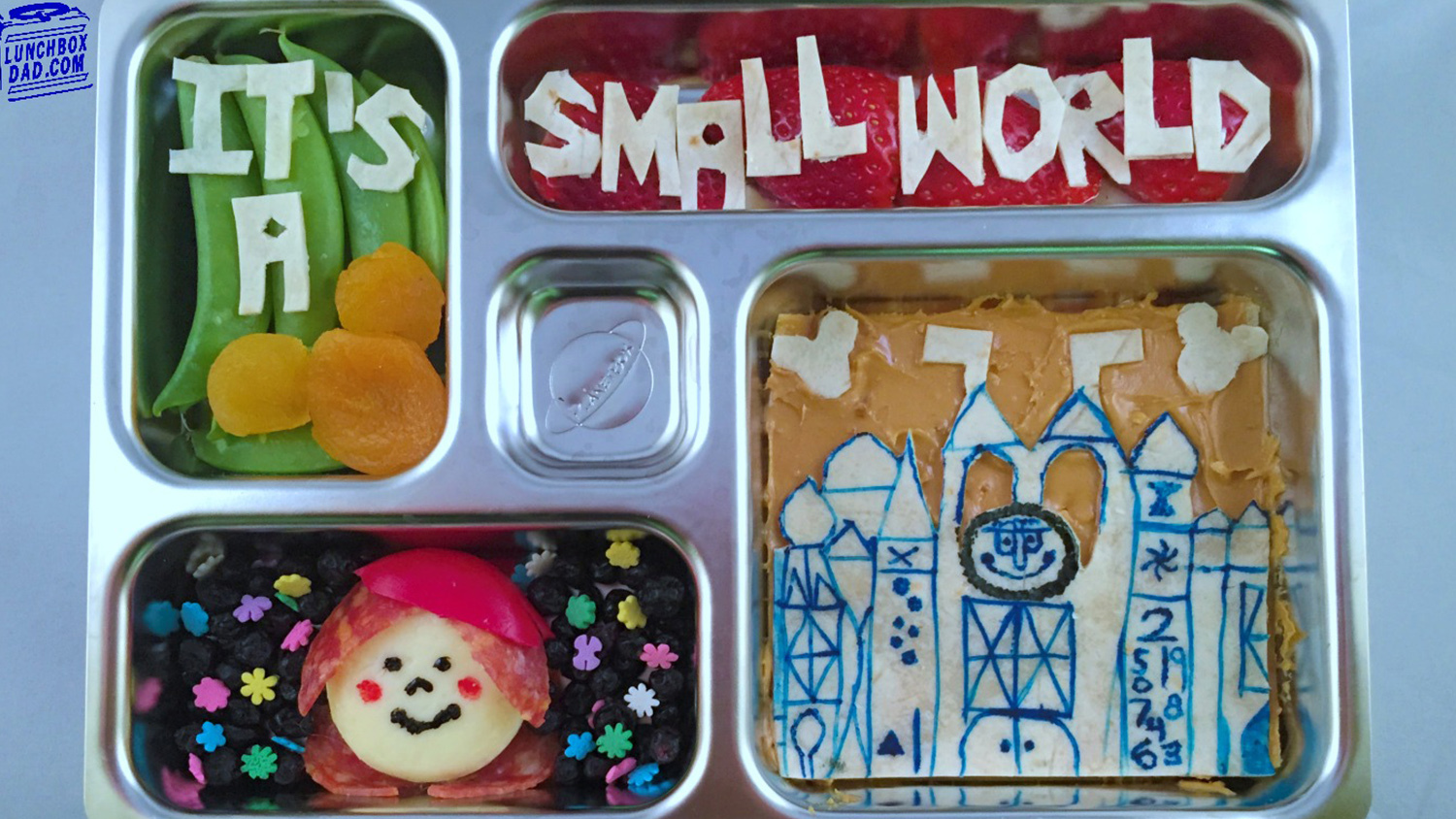 The Lunchbox Dad rules at making lunch—see his creative designs!