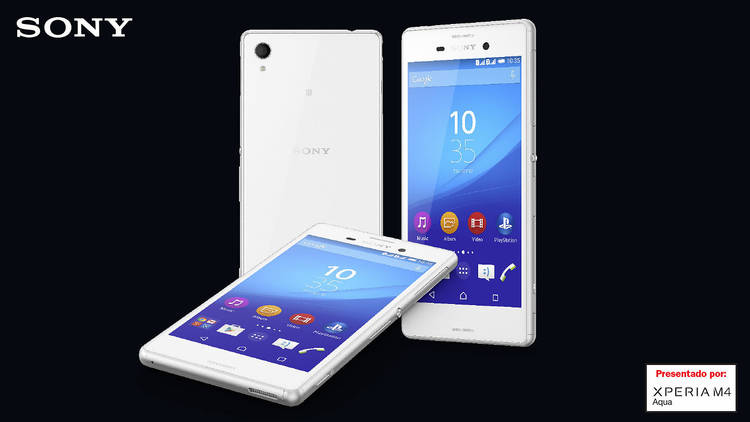 Foto: Cortesía Sony XPERIA M4 Aqua