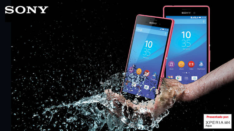 Foto: Cortesía Sony XPERIA M4 Aqua