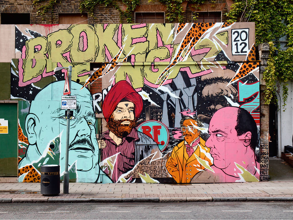 Where to see street art in London find London's best street art