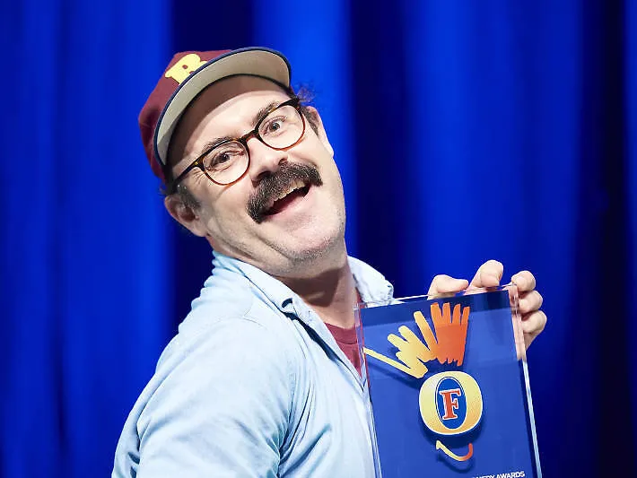 Sam Simmons, winner of the 2015 Foster’s Edinburgh Comedy Award © Geraint Lewis