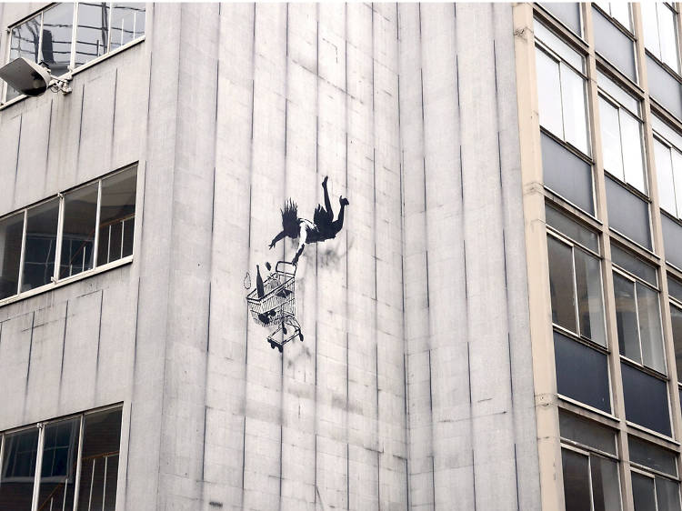 Banksy, Bruton Lane, Mayfair