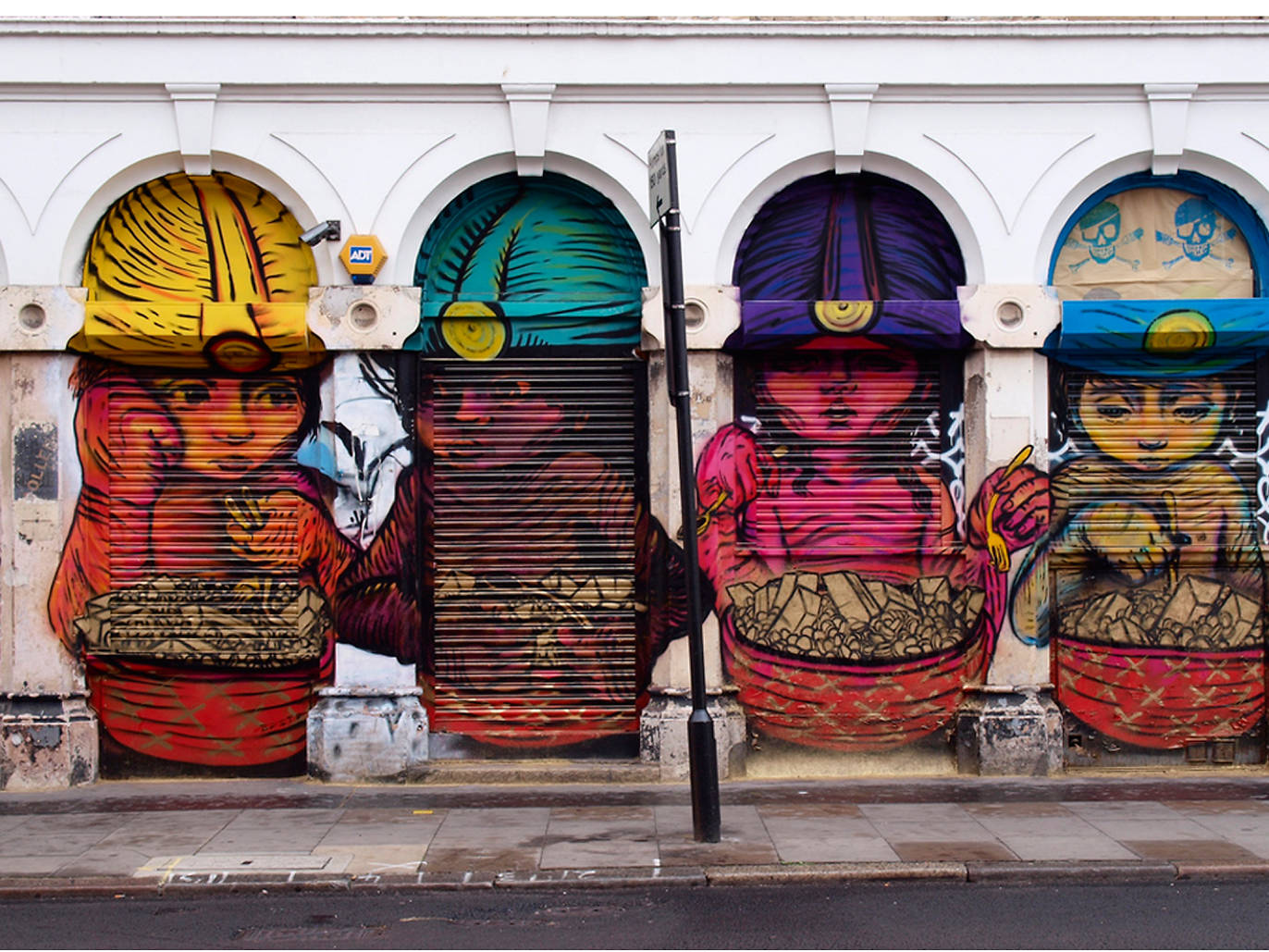 Where to see street art in London find London's best street art