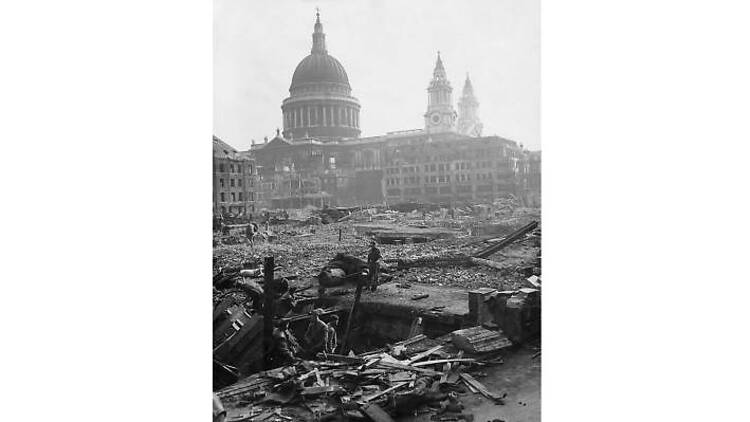 St Paul's Cathedral, March 7 1941