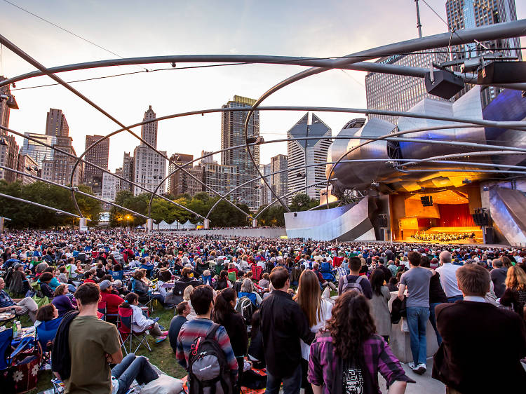 Free concerts in Millennium Park