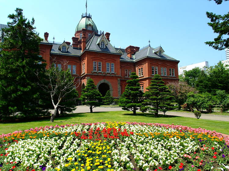 See Sapporo's most famous building