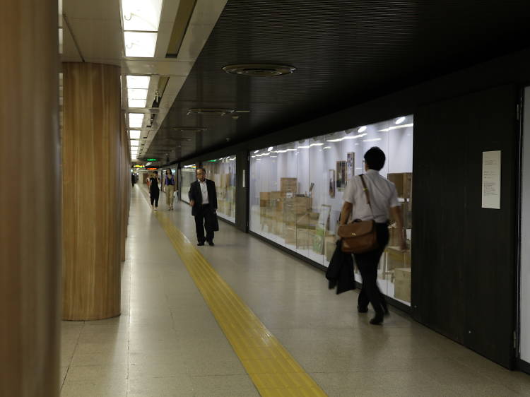 Descend into an arty tunnel