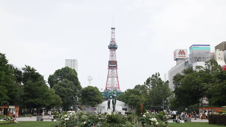 Stroll through the heart of Sapporo