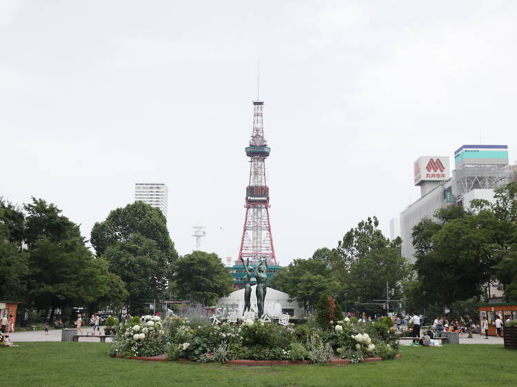 Stroll through the heart of Sapporo