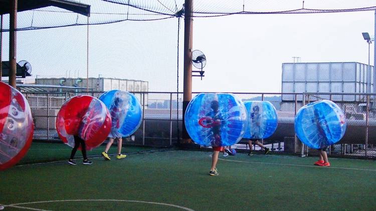 Bubble futsal