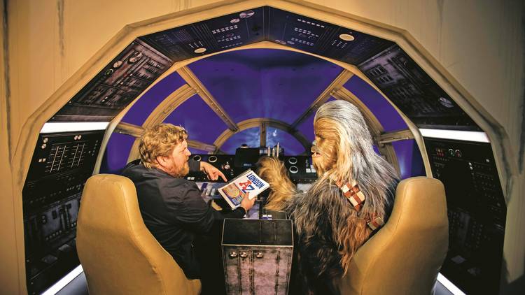 ‘I’d just as soon kiss a Wookiee!’