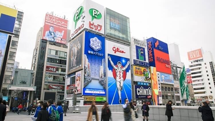 19時：道頓堀で腹を満たす