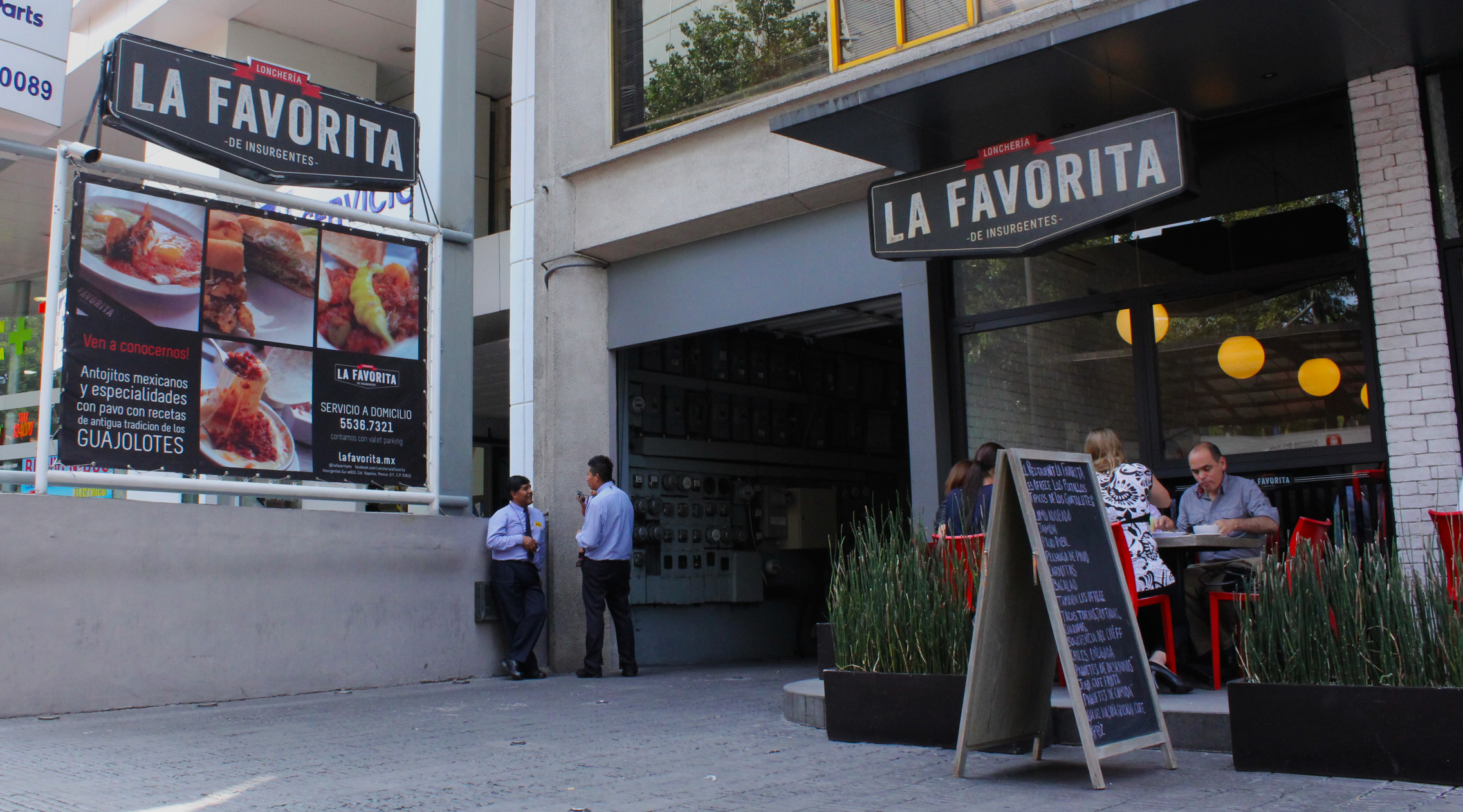 Fondas y restaurantes para oficinistas en Insurgentes Sur