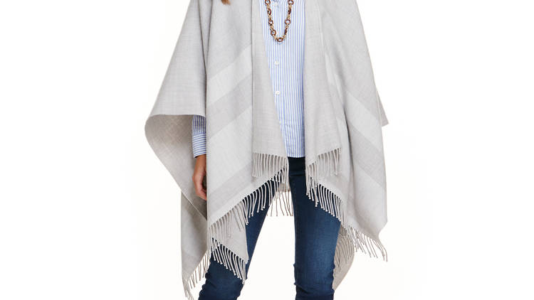 Wool cape