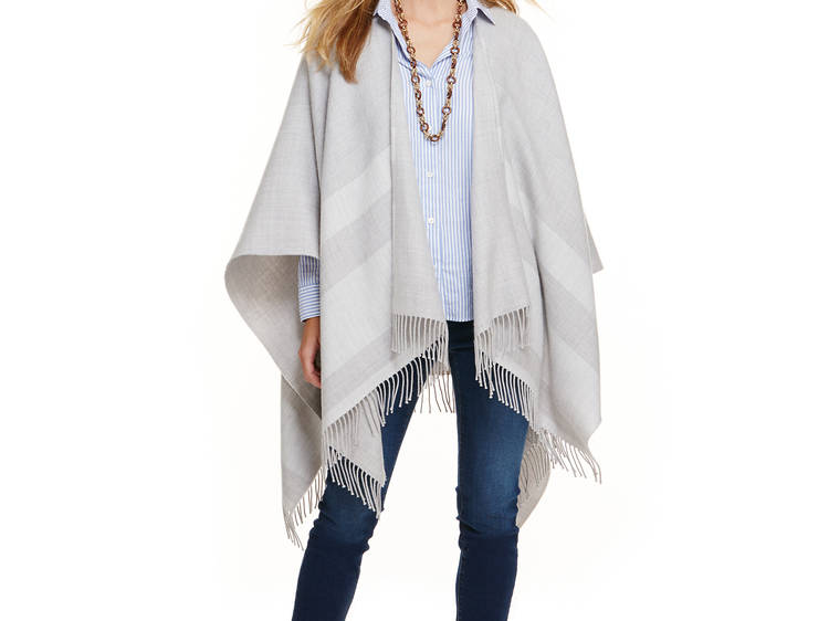 Wool cape