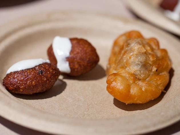 Beef fried kibbeh from 10e Restaurant at The Taste 2015