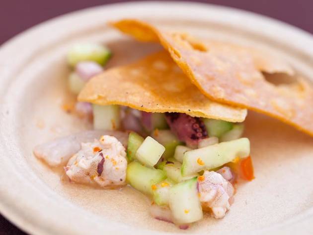Ceviche from Coni'Seafood at The Taste 2015