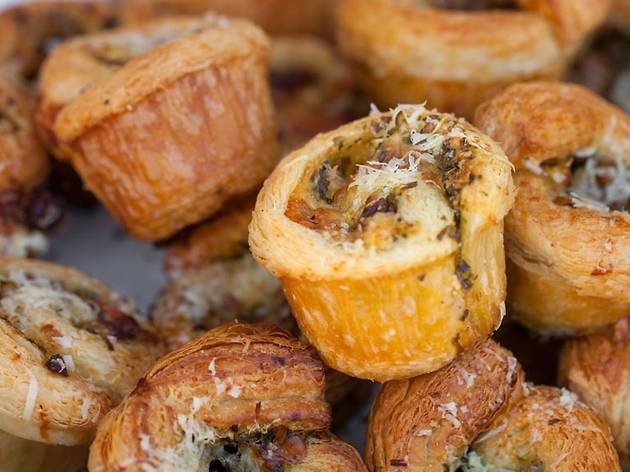 Summer's End savory bun from Proof Bakery at The Taste 2015