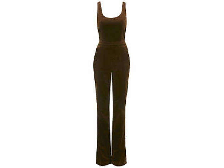 Arnold velvet dungarees, £195