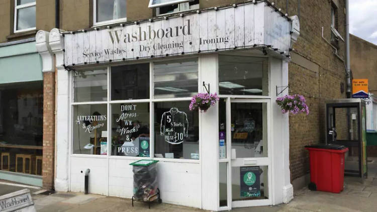 Washboard laundrette