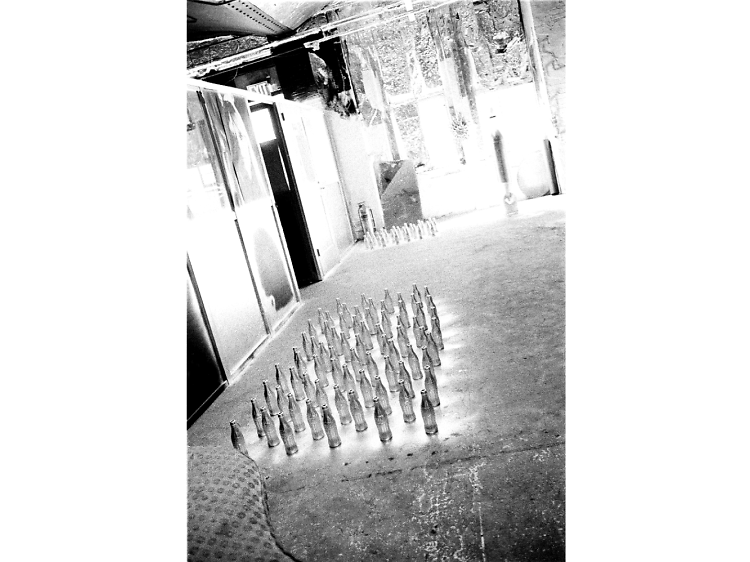 ‘Silver Coke Bottles Drying on the Factory Floor’, 1964