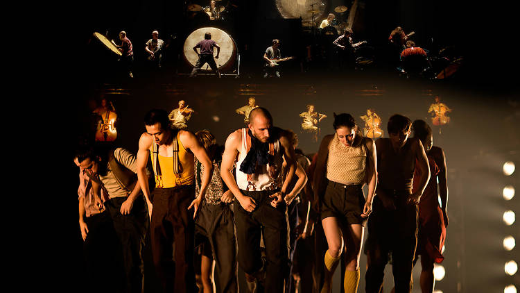 'Political Mother The Choreographer's Cut' by Hofesh Shechter, performed by Hofesh Shechter Company. Photographer Tom Medwell 