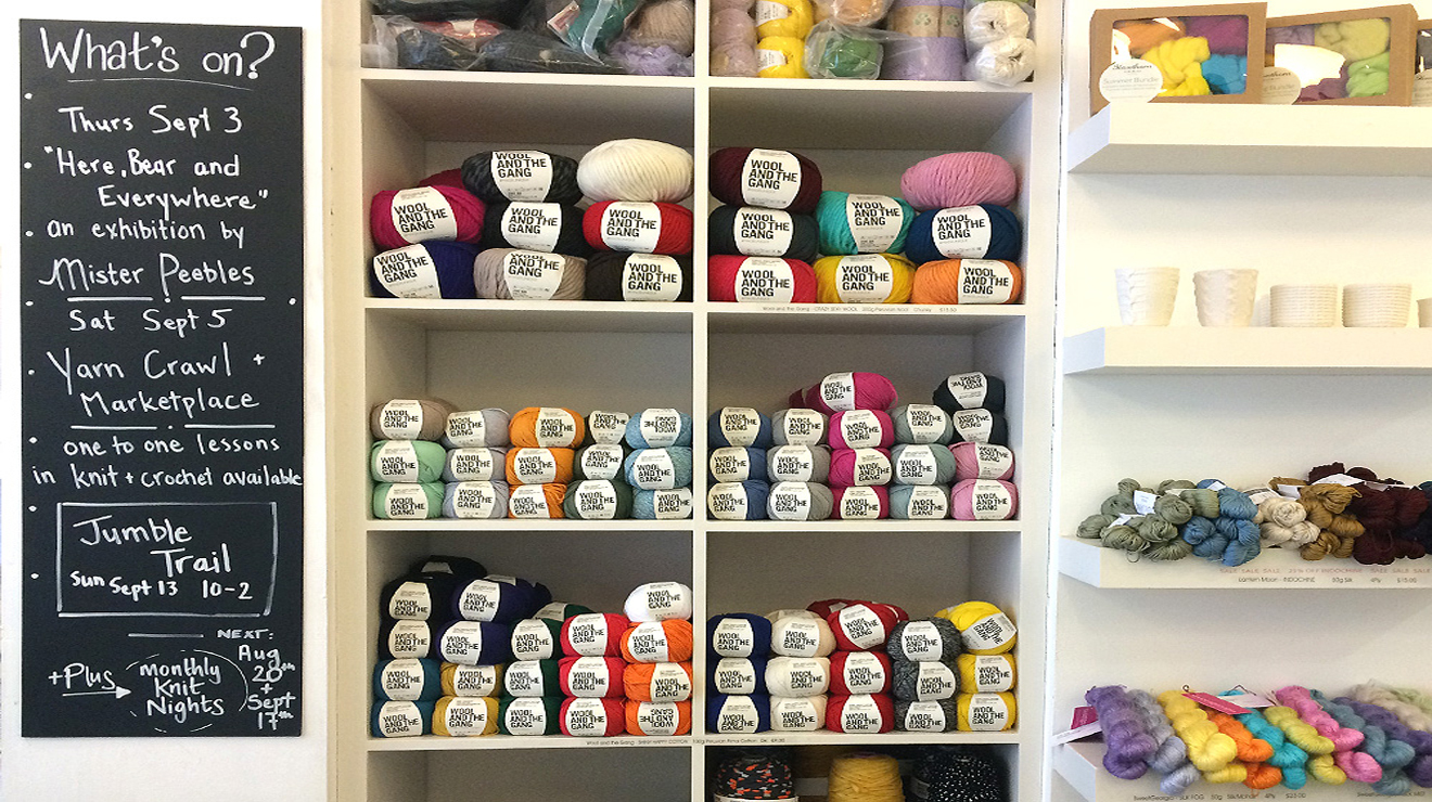 Knitting classes in London