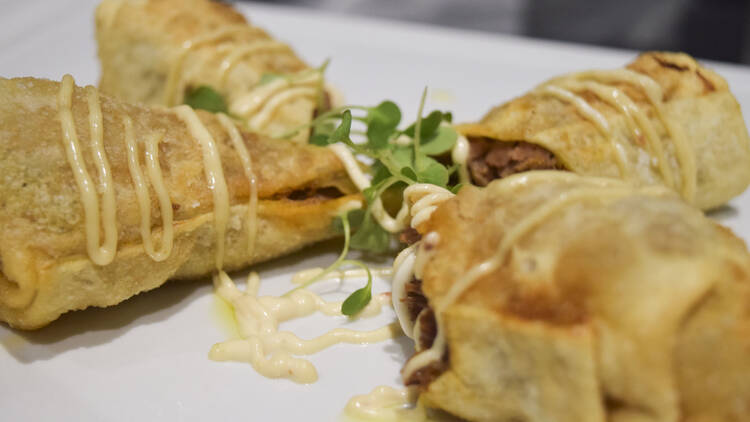 Brisket Egg Roll