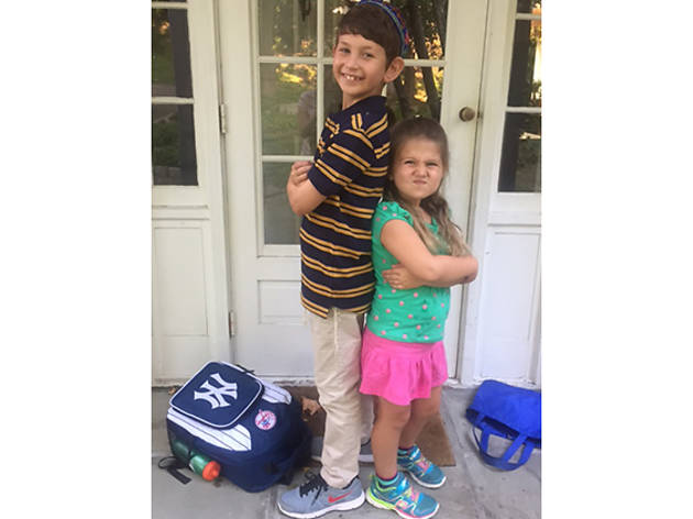 Andrew (8), Elizabeth (5), Scarsdale, NY