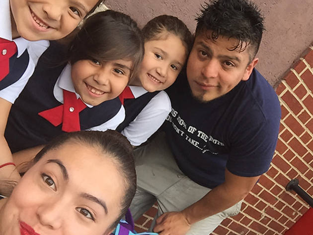 Katelyn (5), Jasmin (8) and Natalie (7), Jackson Heights