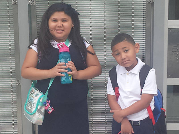 Yunalix (9) and Ali (5), Bronx