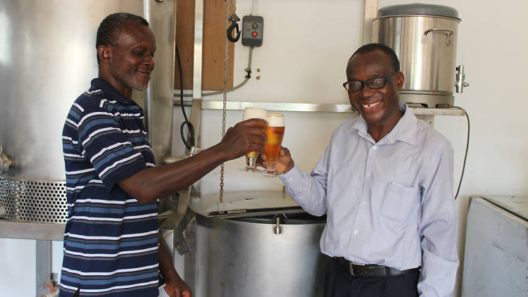 Ghana's first microbrewery