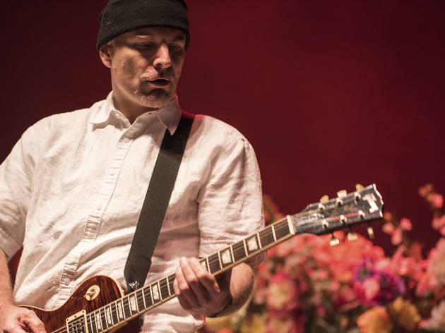 Faith No More performed in Douglas Park on day one of Riot Fest, September 11, 2015.