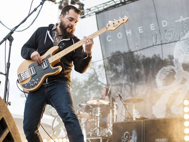 Coheed and Cambria performed in Douglas Park on day one of Riot Fest, September 11, 2015.