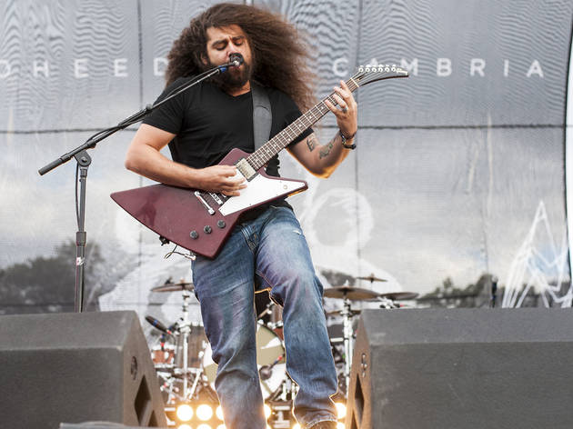 Coheed and Cambria performed in Douglas Park on day one of Riot Fest, September 11, 2015.