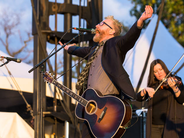 Flogging Molly performed in Douglas Park on day one of Riot Fest, September 11, 2015.