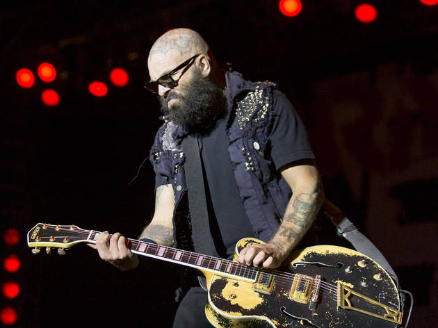 Rancid took the stage on day two of Riot Fest, September 12, 2015.