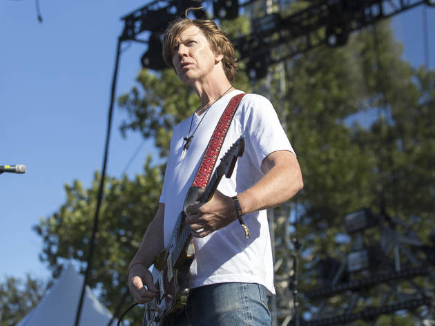 Thurston Moore Band took the stage on day two of Riot Fest, September 12, 2015.