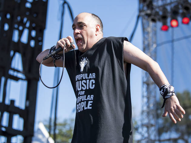 The Dead Milkmen took the stage on day two of Riot Fest, September 12, 2015.