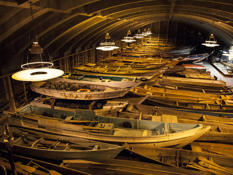 Wind your way through wooden ships