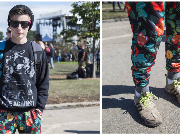 Attendees showed up sporting denim, leather and more great festival fashion at Riot Fest 2015.