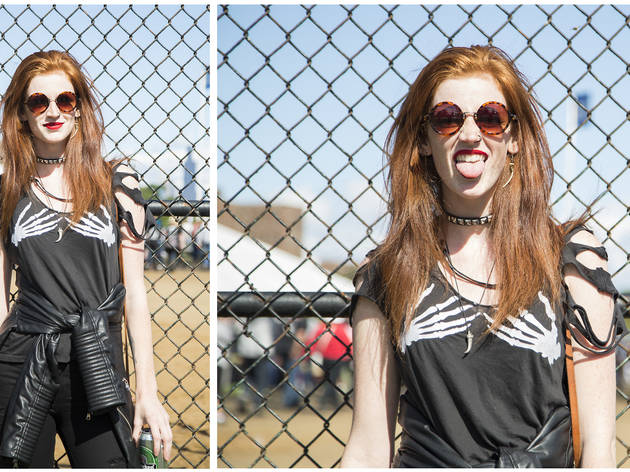 Attendees showed up sporting denim, leather and more great festival fashion at Riot Fest 2015.