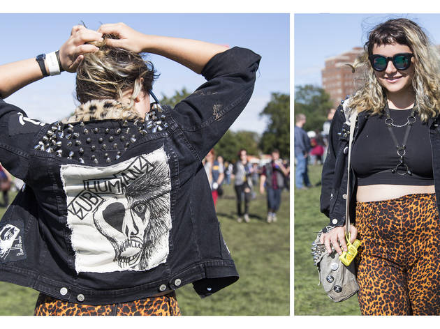 Attendees showed up sporting denim, leather and more great festival fashion at Riot Fest 2015.